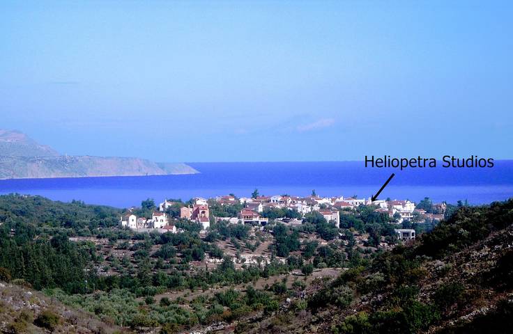 Ferienwohnung für 3 Personen, mit Meerblick und Balkon/Terrasse sowie Garten und Ausblick in Chania und Umgebung - 2