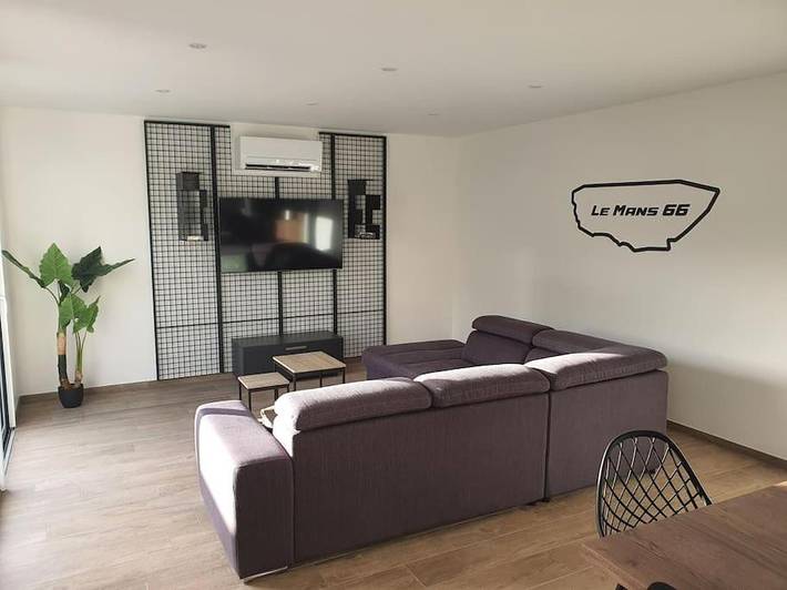 Maison de vacances pour 8 personnes, avec Terrasse ainsi que Jardin et Vue