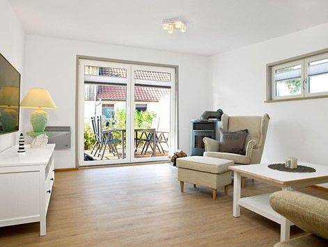 Ferienwohnung für 3 Personen, mit Terrasse und Garten sowie Ausblick in Oertzenhof
