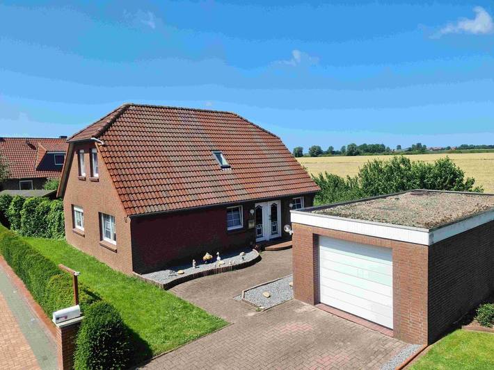 Ferienhaus für 8 Personen, mit Terrasse und Garten in Eilsum