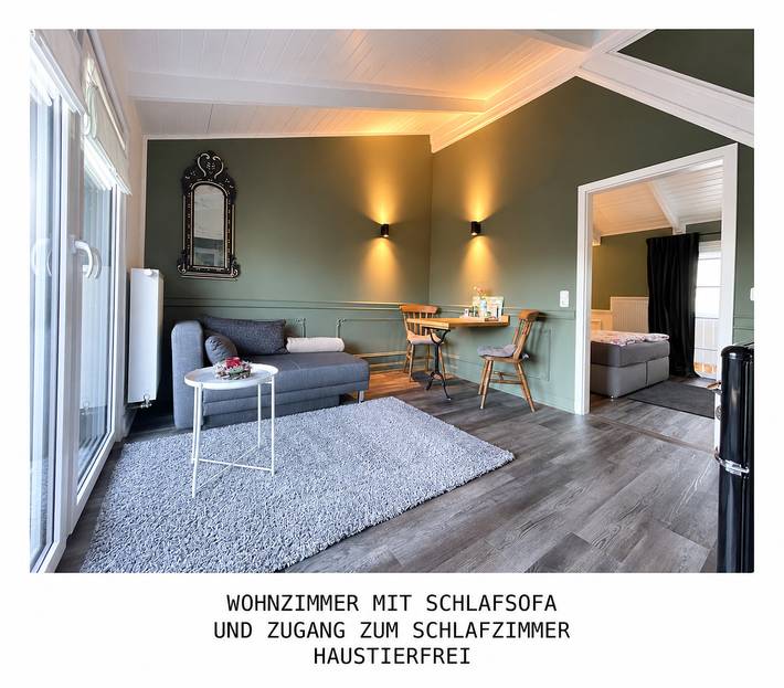 Ferienwohnung für 2 Personen, mit Balkon und Terrasse in Hanerau-Hademarschen