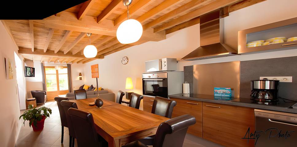 Maison de campagne pour 8 personnes, avec jardin, animaux acceptés dans l' Isère - 3