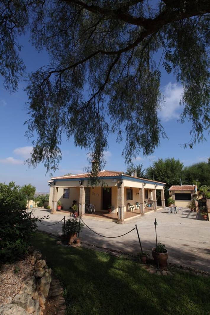 Casa rural para 10 personas, con terraza y piscina, Se admiten mascotas en Sanlúcar la Mayor - 3
