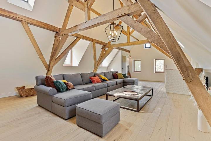 Gîte pour 7 personnes, avec vue et jardin, adapté aux familles à Merchtem