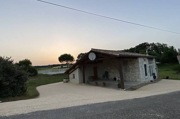 Gîte pour 5 personnes, avec jardin à Villeneuve-de-Duras