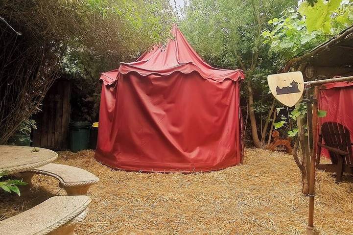 Gîte pour 6 personnes, avec jardin