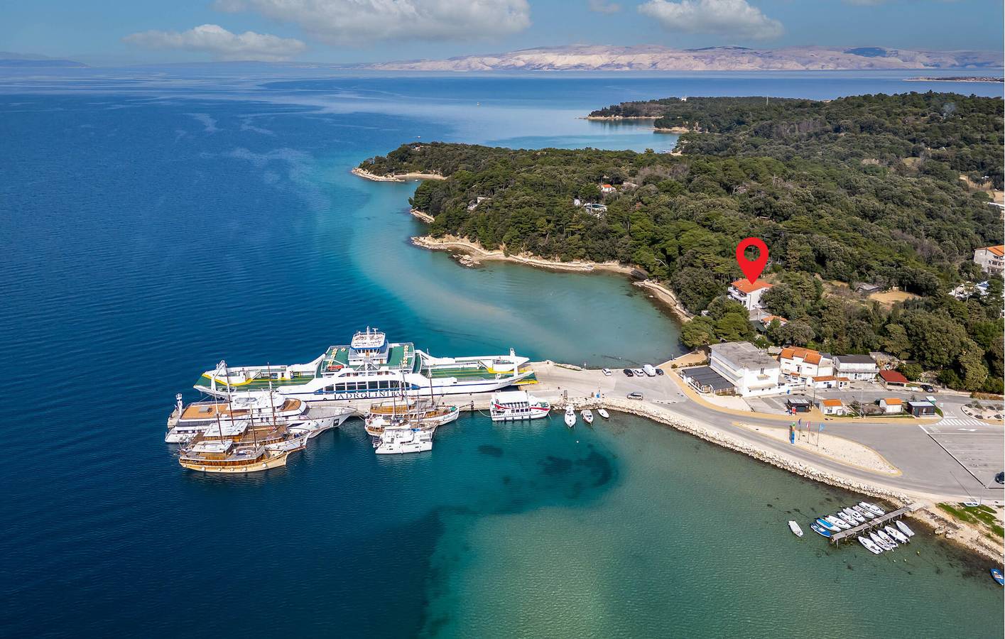 Ganze Ferienwohnung, Gemütliche Ferienwohnung mit Terrasse, WLAN und Parkplatz in der Nähe des Strandes Rajska Plaža in Lopar, Rab