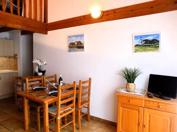 Gîte pour 4 personnes, avec balcon dans Plage du Bureau - 2