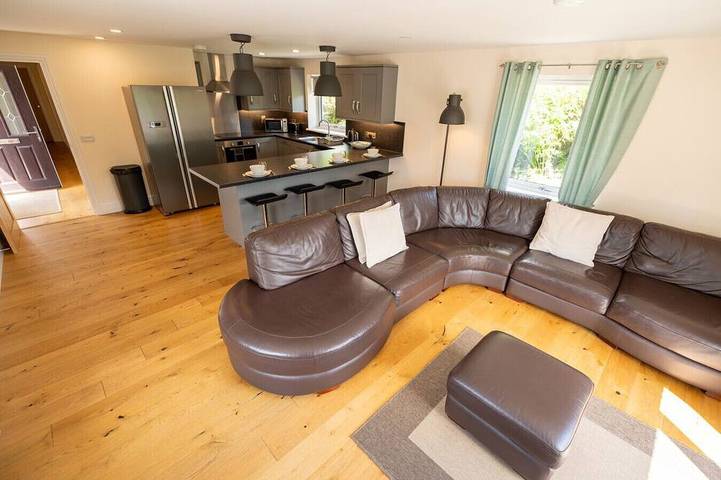 Log cabin for 4 people, with garden in Fort William