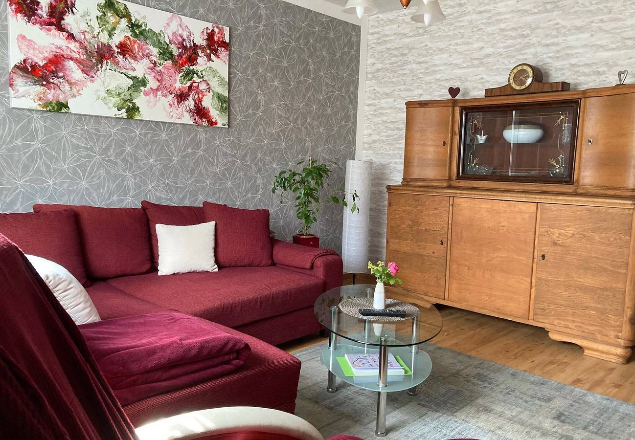 Apartamento entero, Apartamento 'Haus Steffine' cerca del lago con terraza descubierta y Wi-Fi in Schipkau, Oberspreewald-Lausitz