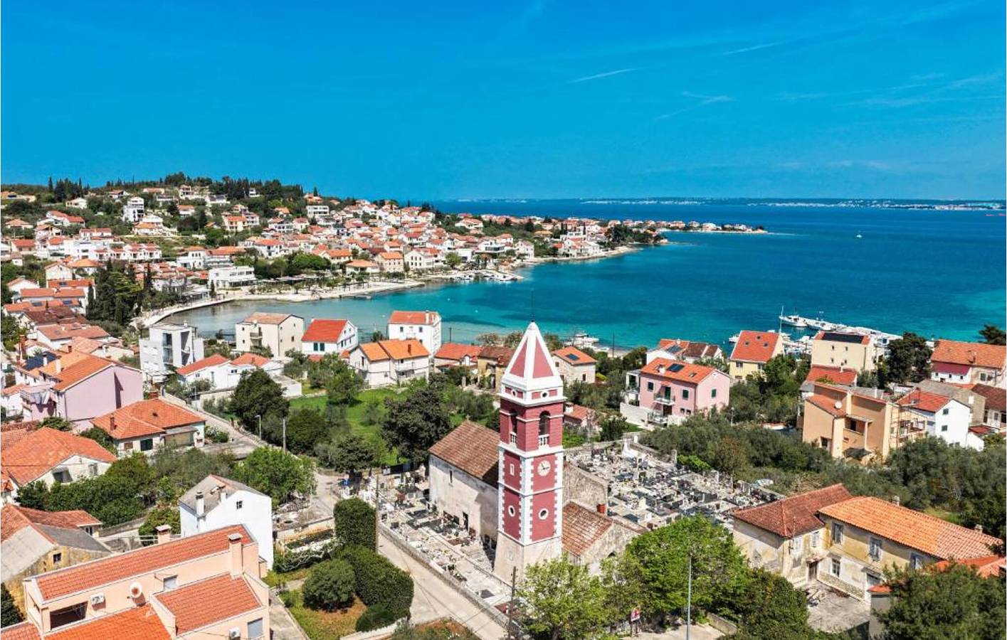 Ganze Ferienwohnung, Apartment am Meer mit Terrasse, WLAN und Parkplatz – 100 m vom Jaz Beach entfernt in Plaža Jaz, Preko