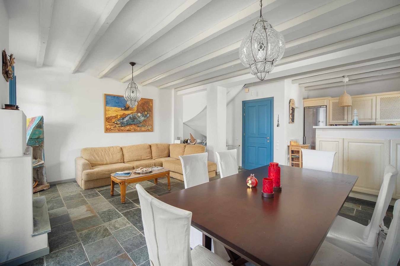 Casa vacanze 'Almira' con terrazza privata, balcone e aria condizionata in Ramos, Cicladi