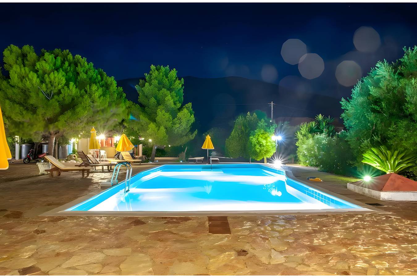 Ferienhaus 'Pegasus – Sea View Ground 3' mit Gemeinschaftspool und Wlan in Karavados, Kefalonia
