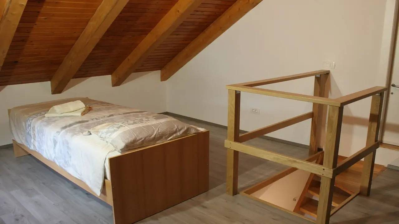 Ganze Ferienwohnung, Ferienwohnung für 8 Personen (35 m²) in Slap ob Idrijci in Tolmin, Slowenien