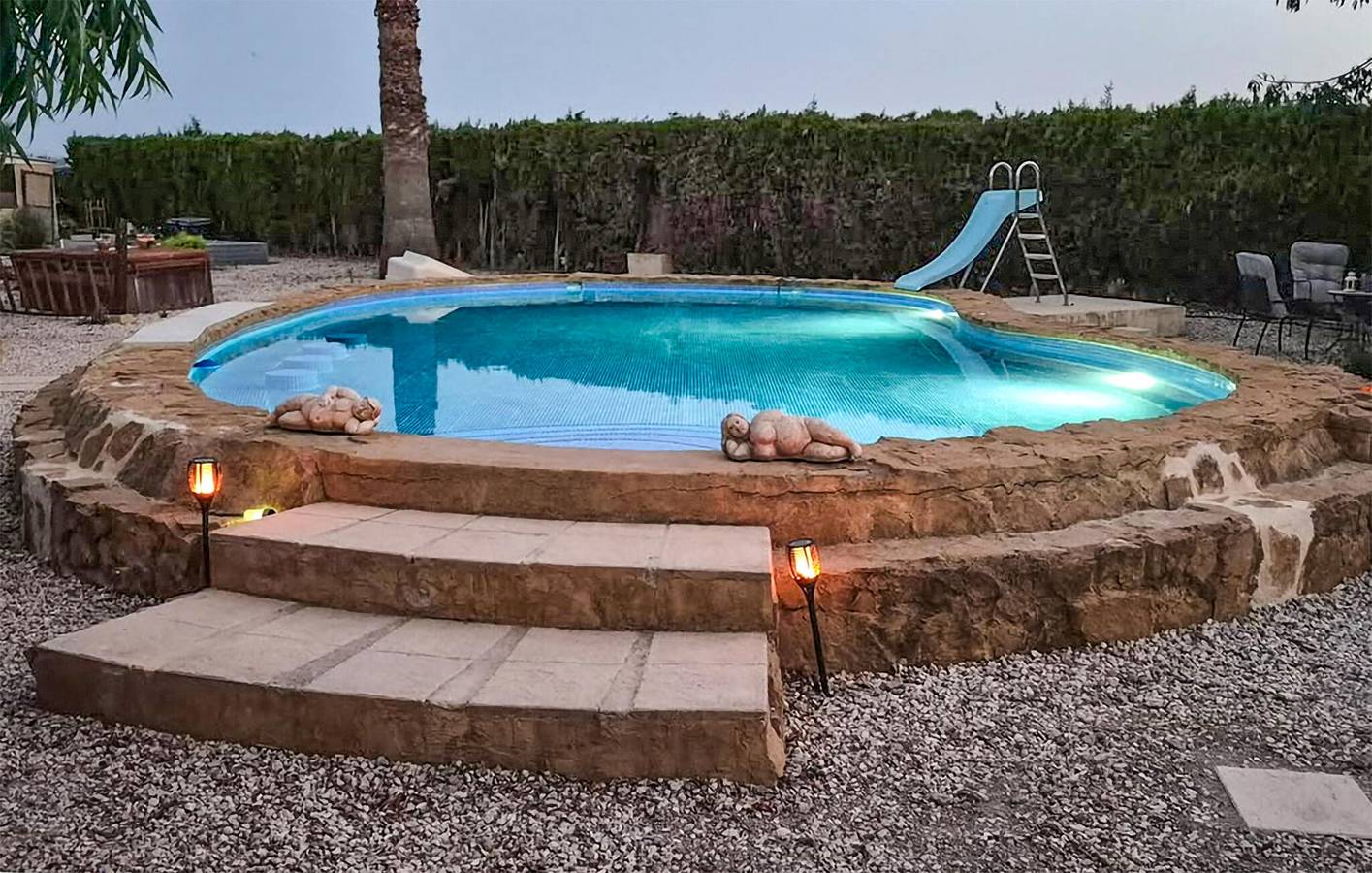 Geräumige 2-Zimmer-Wohnung mit Pool in der Nähe des Stadtzentrums von Dolores in Dolores, Costa Blanca