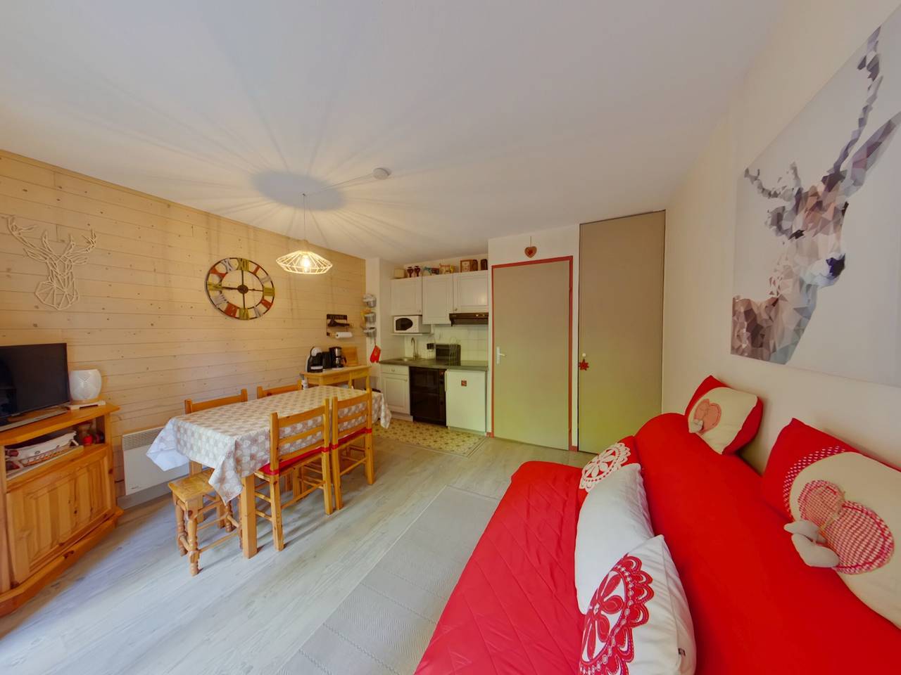 Appartement entier, Appartement charmant au cœur de Les Rousses in Les Rousses, Parc naturel régional du Haut-Jura