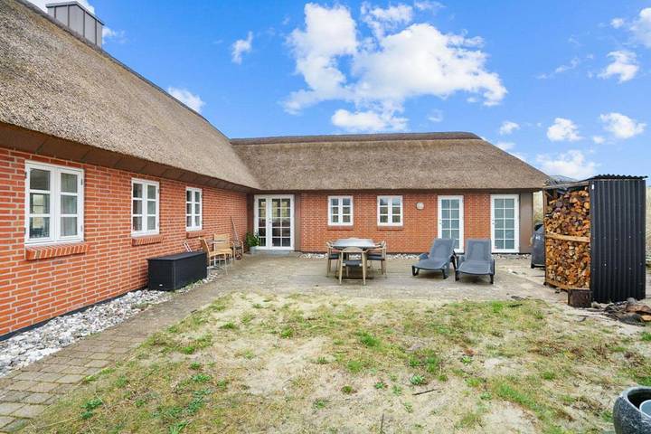 Luxus-Ferienhaus für 5 Personen, mit Ausblick in Dänemark an der Nordsee