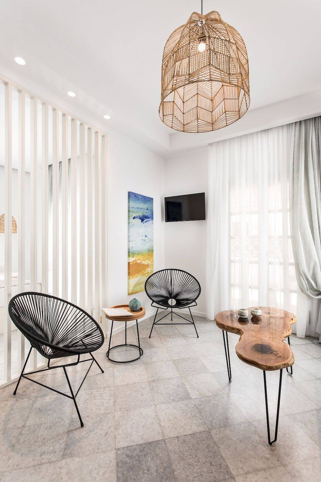 Beautiful Naxos Suite | Grand Deluxe Suite | 1 Bedroom | Private Terrace & Outdoor Jaccuzi | Agkidia in Cyclades