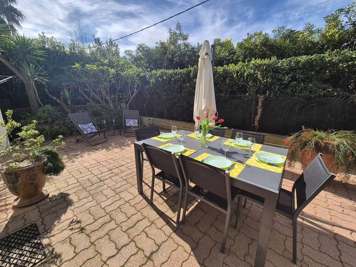 Appartement de vacances pour 6 personnes, avec jardin, animaux acceptés