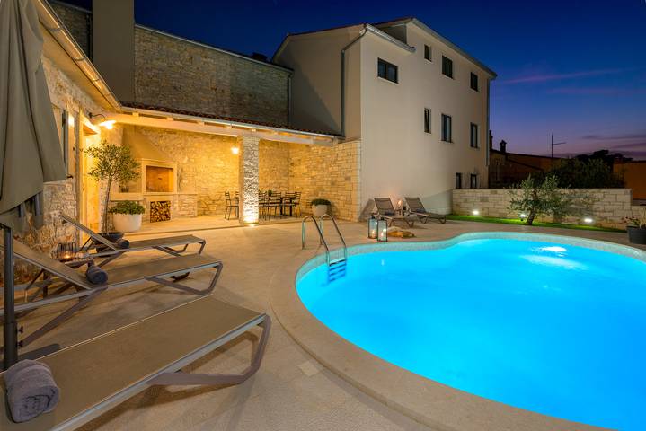Villa für 8 Personen, mit Terrasse und Pool in Vodnjan