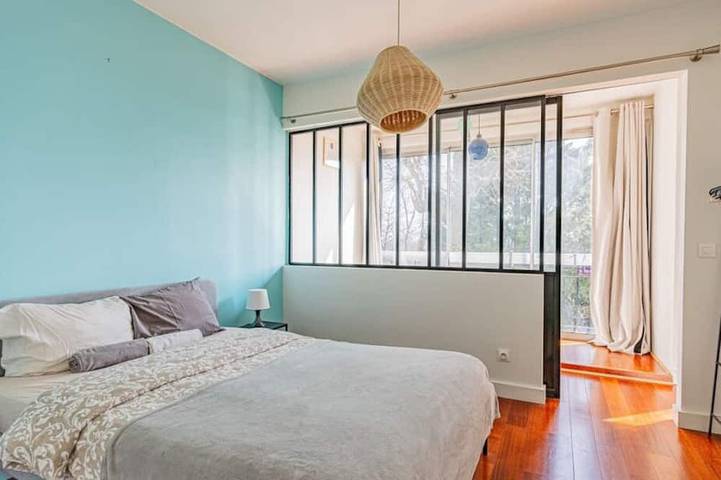 Gîte pour 4 personnes, avec balcon à Suresnes - 3