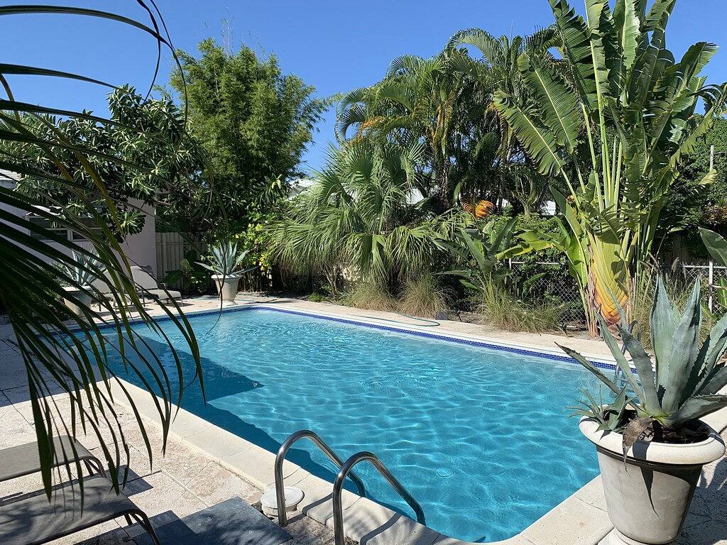 West Palm Beach Nord- Privater Pool-Tropischer Garten in Lake Park, Palm Beach County