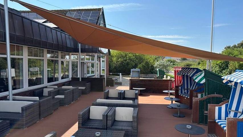 Ferienwohnung für 4 Personen, mit Garten und Sauna auf Langeoog