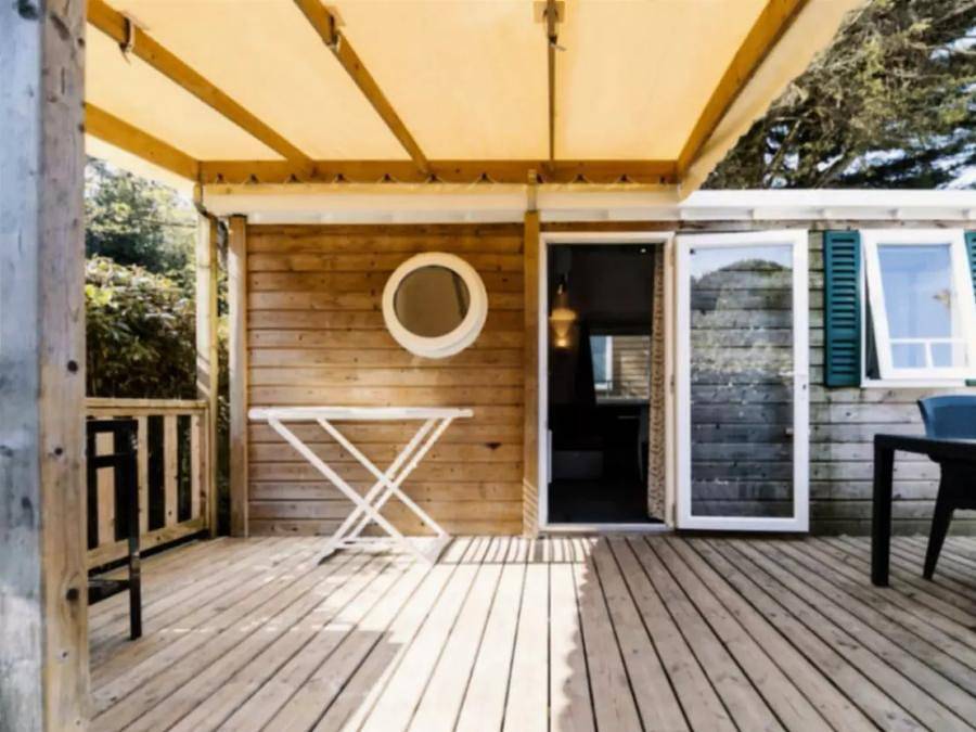 Camping Ushuaïa Villages Les Fougères - Mobilhome 6 personas - Confort Mobil-home 4 Piezas 6 Personas Aire Acondicionado + Tv in Rivedoux-Plage, Isla de Ré