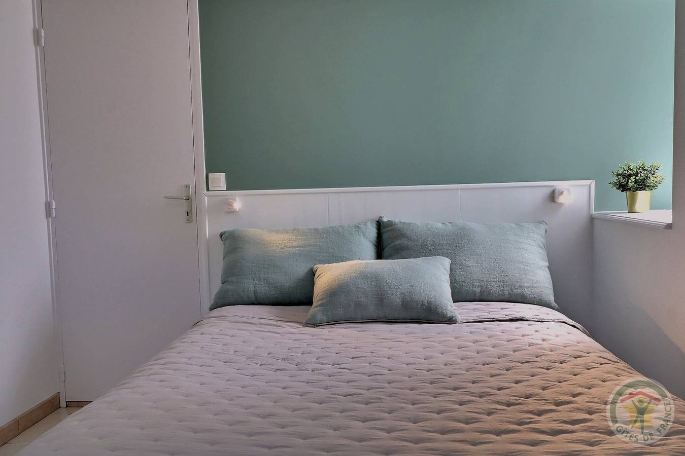 Domaine de l'Aunay Quinard - Chambre Ancolie in Saint-Jouan-des-Guérets, Région de Saint-Malo