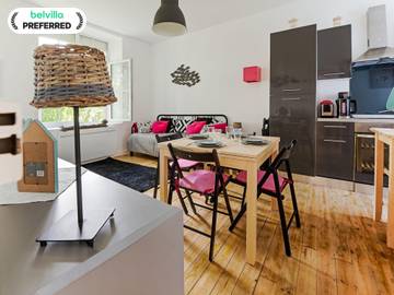 Gîte pour 2 personnes, avec terrasse, adapté aux familles à Isigny-sur-Mer