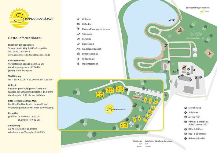 Ferienwohnung für 4 Personen, mit Balkon und Balkon/Terrasse sowie Terrasse und Garten in Landkreis Günzburg - 3