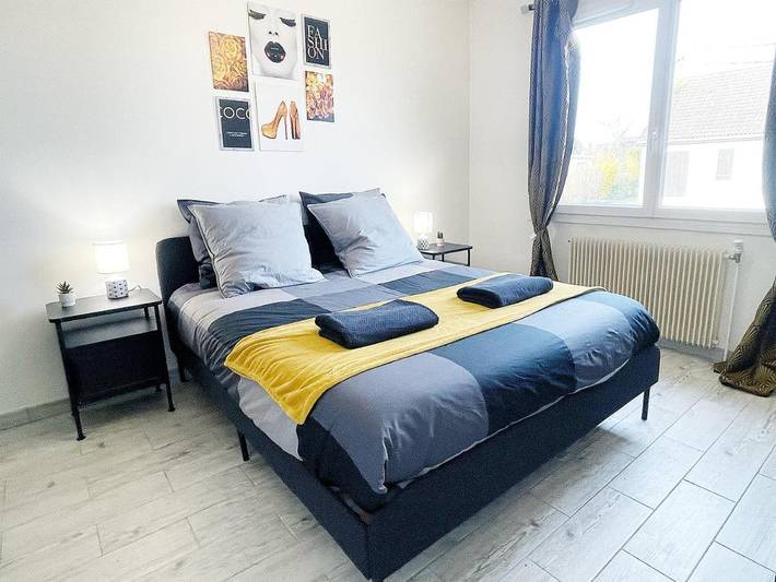 Gîte pour 6 personnes, avec jardin, animaux acceptés à Cauroy-lès-Hermonville - 4