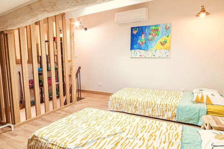 Gîte pour 5 personnes, avec jardin ainsi que terrasse et piscine à Brouzet-lès-Quissac - 3