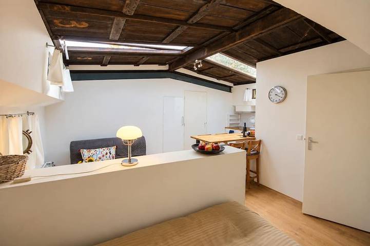 Cosy houseboat studio in the old city center in Costa Olandese