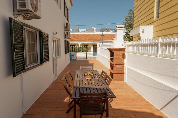 Casa de férias para 6 pessoas, com Terraço na Praia da Lota
