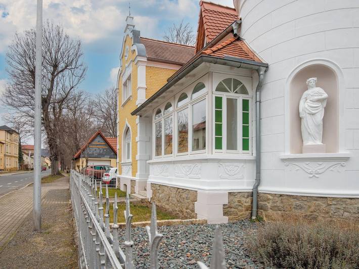 Ferienhaus für 9 Personen, mit Terrasse und Garten sowie Sauna in Thale