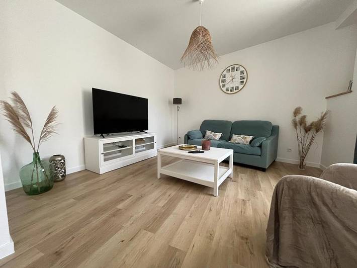 Maison de vacances pour 6 personnes, avec Balcon ainsi que Terrasse et Jardin à Chauvigny