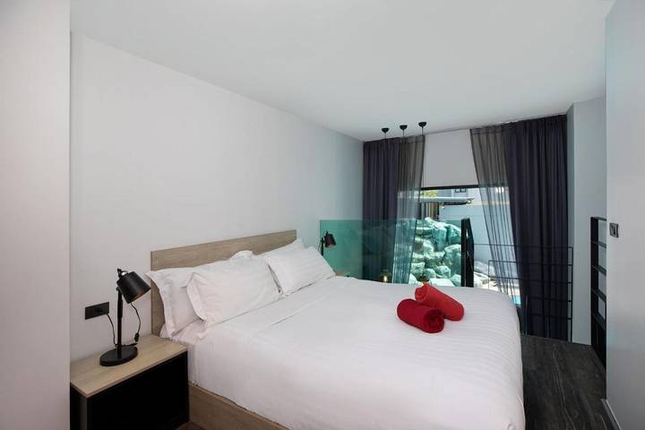 Gîte pour 2 personnes, avec balcon ainsi que piscine et vue dans Rawai Beach - 3