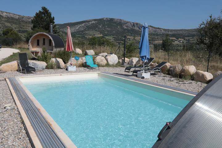 Appartement de vacances pour 4 personnes, avec jardin ainsi que bassin pour enfant et sauna, animaux acceptés dans la Drôme - 2
