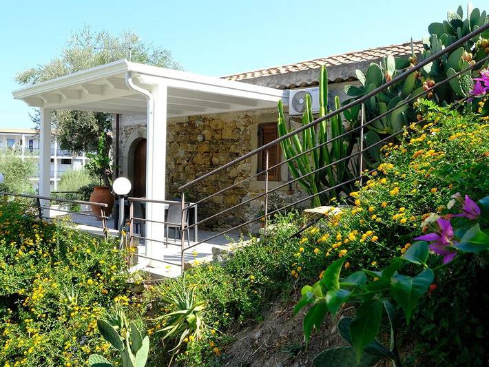 Ferienhaus für 4 Personen, mit Terrasse und Ausblick