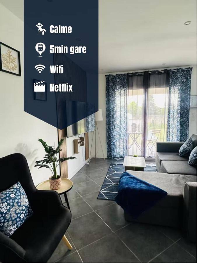 Maison de vacances pour 8 personnes, avec vue et jardin