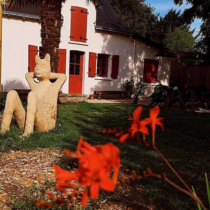 Maison d’hôte pour 4 personnes, avec terrasse et jardin, animaux acceptés à Nort-sur-Erdre - 3