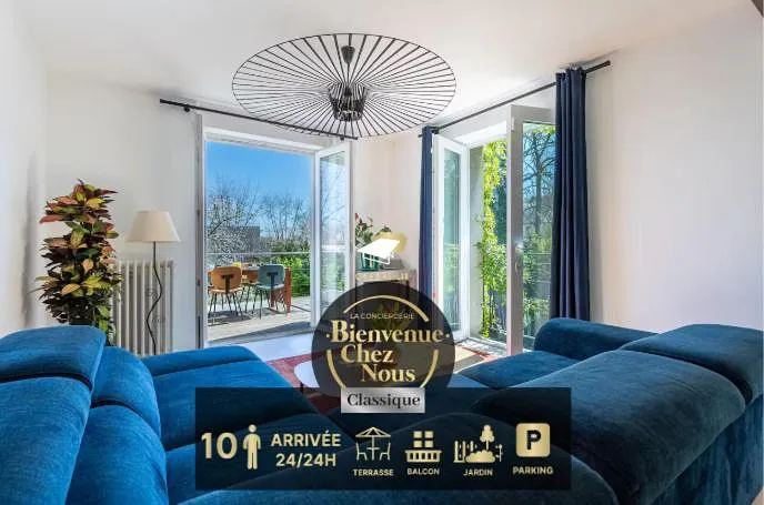 Apartamento de vacaciones para 10 personas, con terraza y jardín, Se admiten mascotas - 1