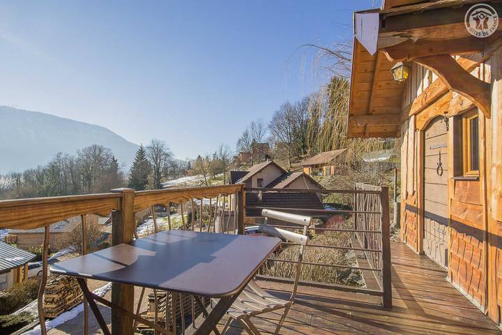 Gîte für 2 Personen, mit Terrasse und Balkon/Terrasse in Französische Alpen - 2