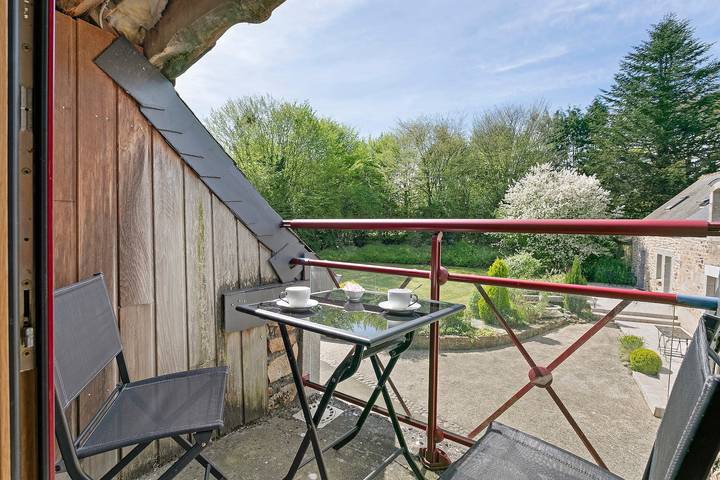Ferienwohnung für 2 Personen, mit Balkon und Garten in der Bretagne