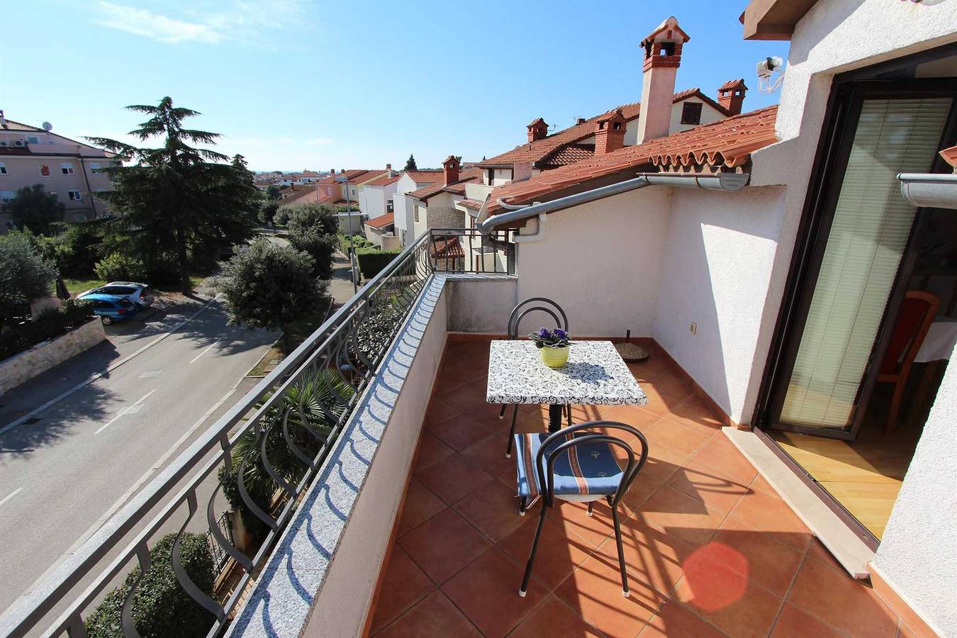 Ganzes Studio, Dujmovic Studiowohnung mit Balkon in Rovinj Riviera, Rovinj