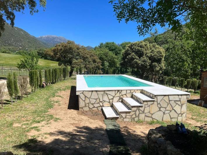 Casa rural para 12 personas, con piscina y jardín en El Bosque - 4