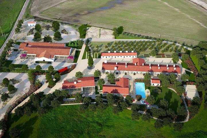 Hotel para 2 pessoas, com Varanda e Terraço e ainda Jardim and Piscina em Coruche