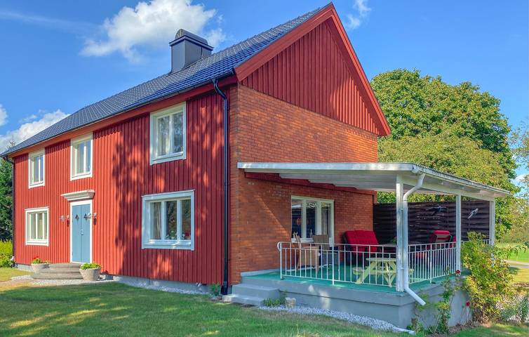 Ferienhaus für 4 Personen, mit Ausblick und Terrasse sowie Garten - 1