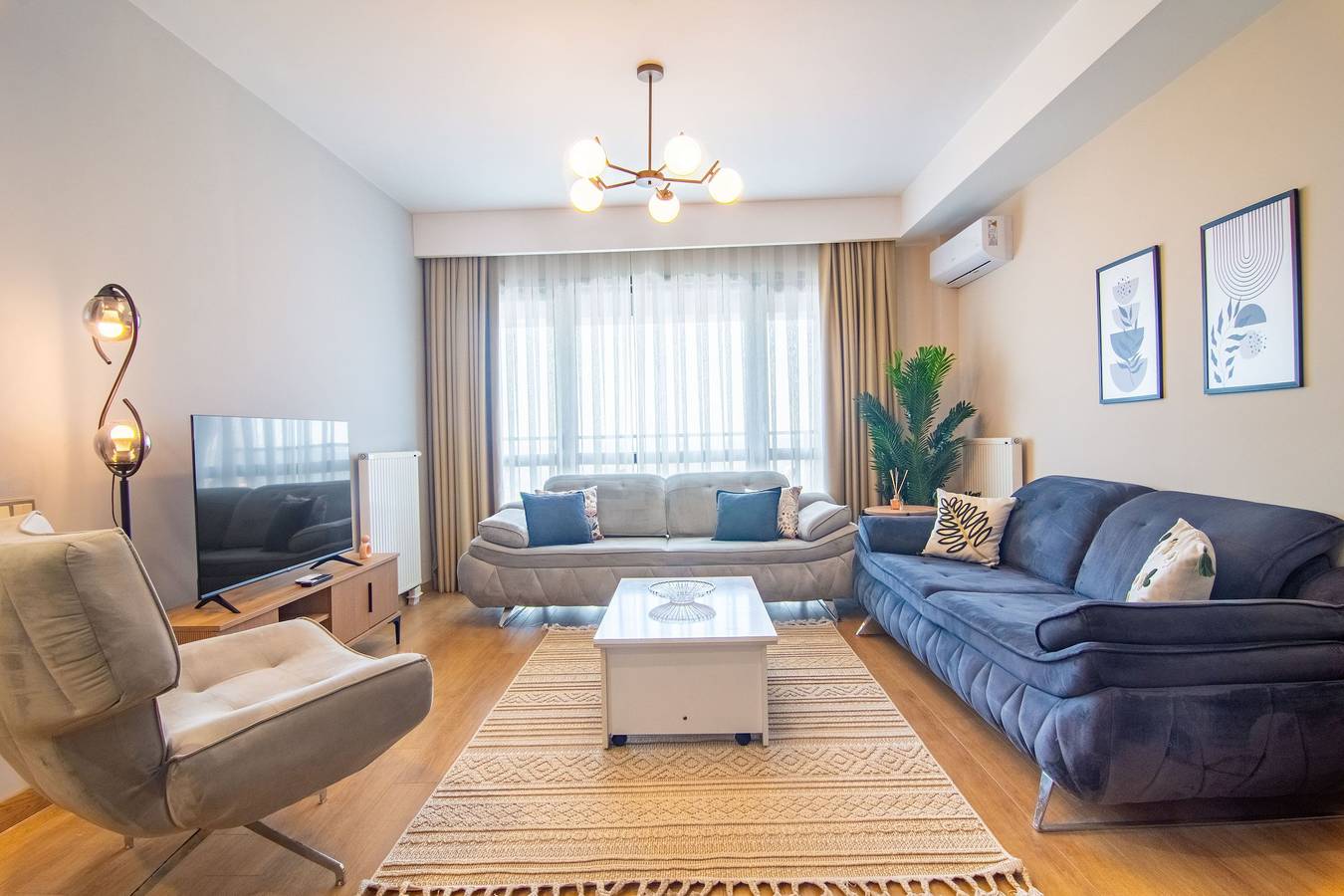 Appartement entier, 5. Levent 2Br Apt floor 22 Amazing view! in Istanbul, Région de Marmara
